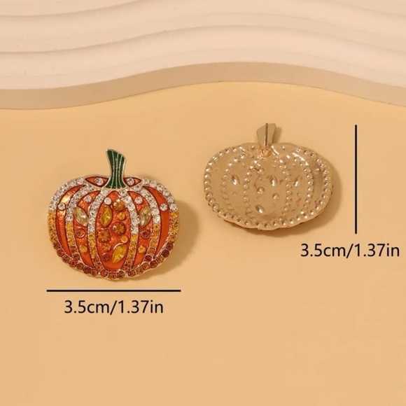 🎃 Pumpkin Earrings 🎃 - Picture 3 of 4
